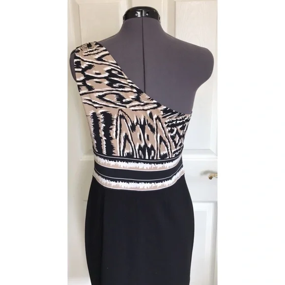 BCBGMaxAzria One Shoulder Dress - Picture 9 of 16